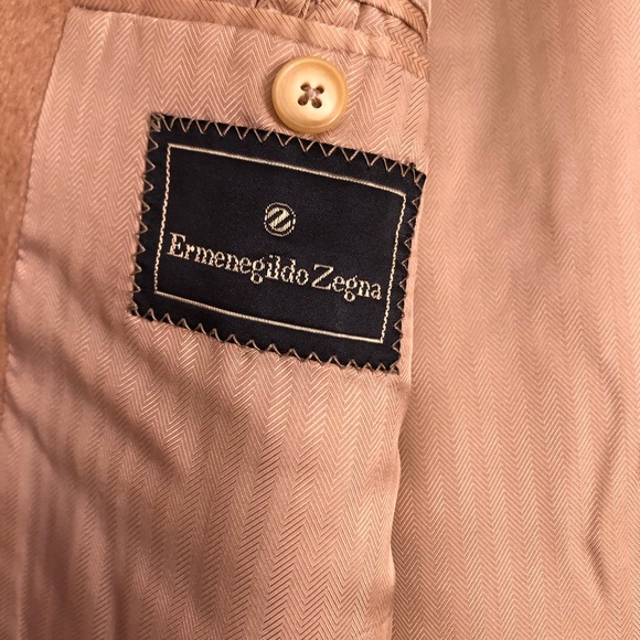 Ermenegildo Zegna wool & cashmere overcoat - Picture 3 of 4